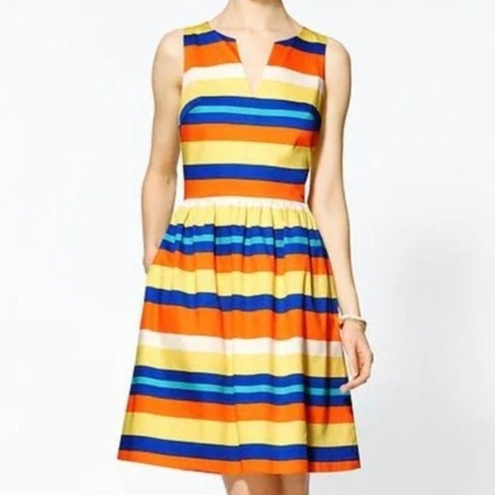 Pim and Larkin Striped Sleeveless Dress Size S